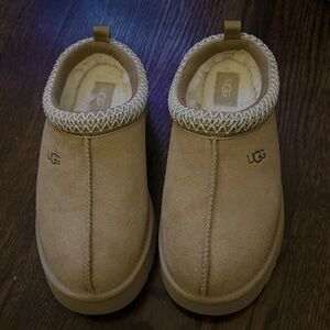 UGG Beige Suede Slip-Ons